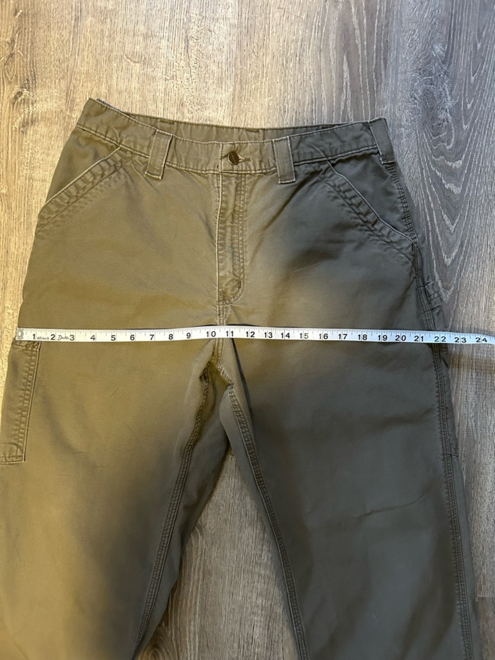 Carhartt Men’s Brown/Tan Utility Cargo Pants 34x30 - Picture 6 of 8